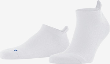 Chaussettes de sport 'Cool Kick' FALKE en blanc : devant