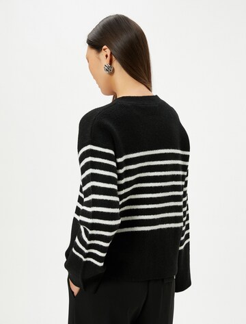 Koton Strickjacke in Schwarz