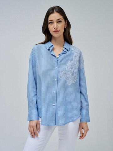 Salsa Jeans Blouse in Blue: front