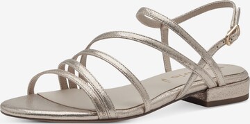 TAMARIS Sandals in Beige: front