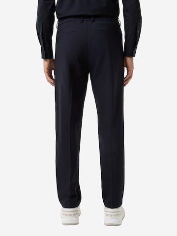 BOGNER Regular Bundfaltenhose 'Marcus' in Blau