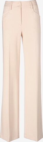 Pantalon à plis 'Cornelia' Peter Hahn en beige : devant