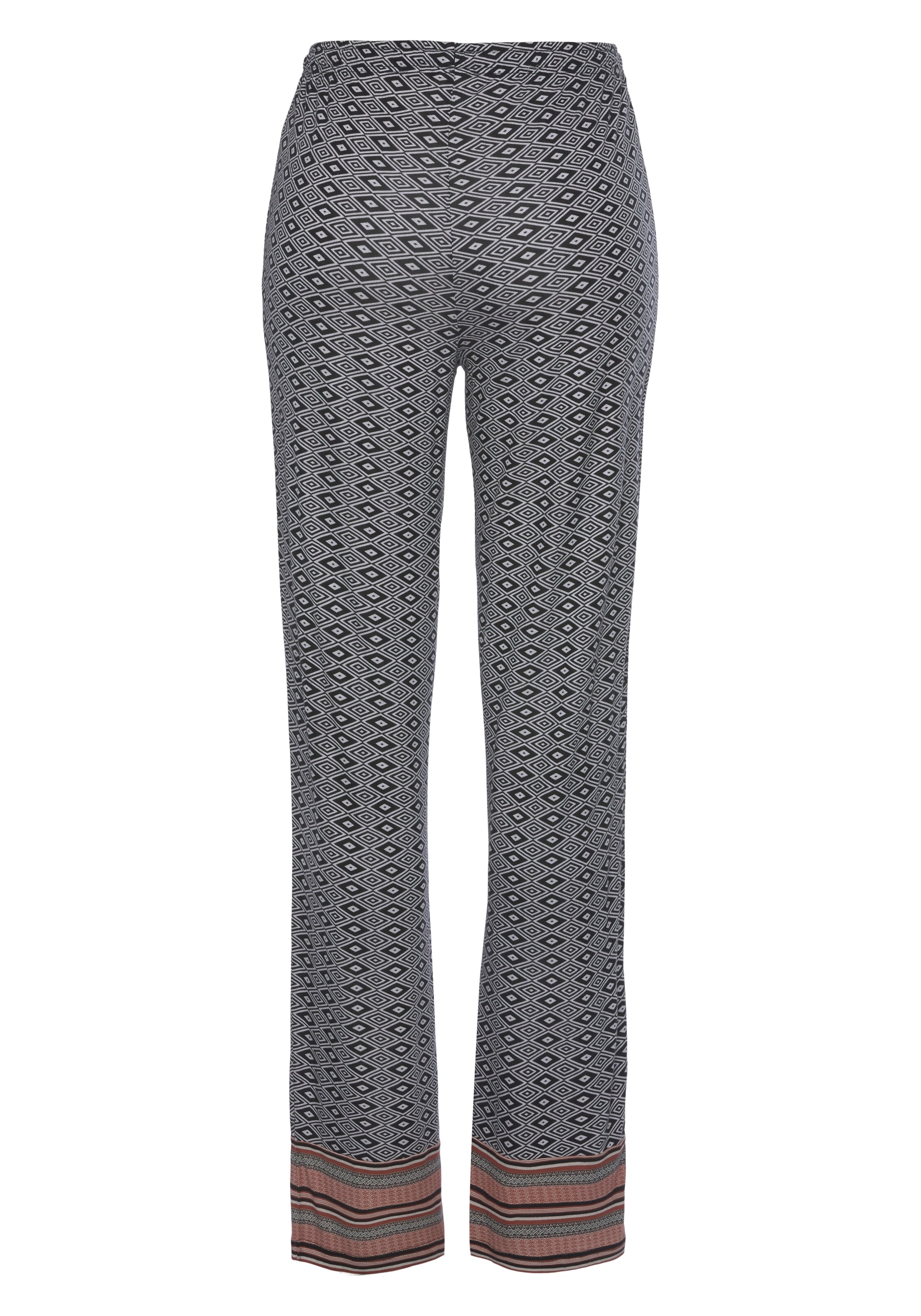 VIVANCE Παντελόνι πιτζάμας 'Dreams' σε μαύρο