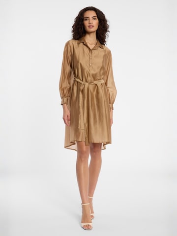 Ana Alcazar Kleid ' Dazah ' in Braun