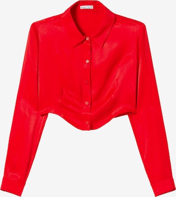 Bershka Blouse in Red: front