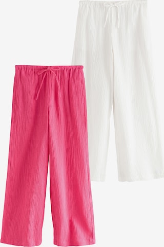 Next Wide Leg Housut värissä vaaleanpunainen: etupuoli