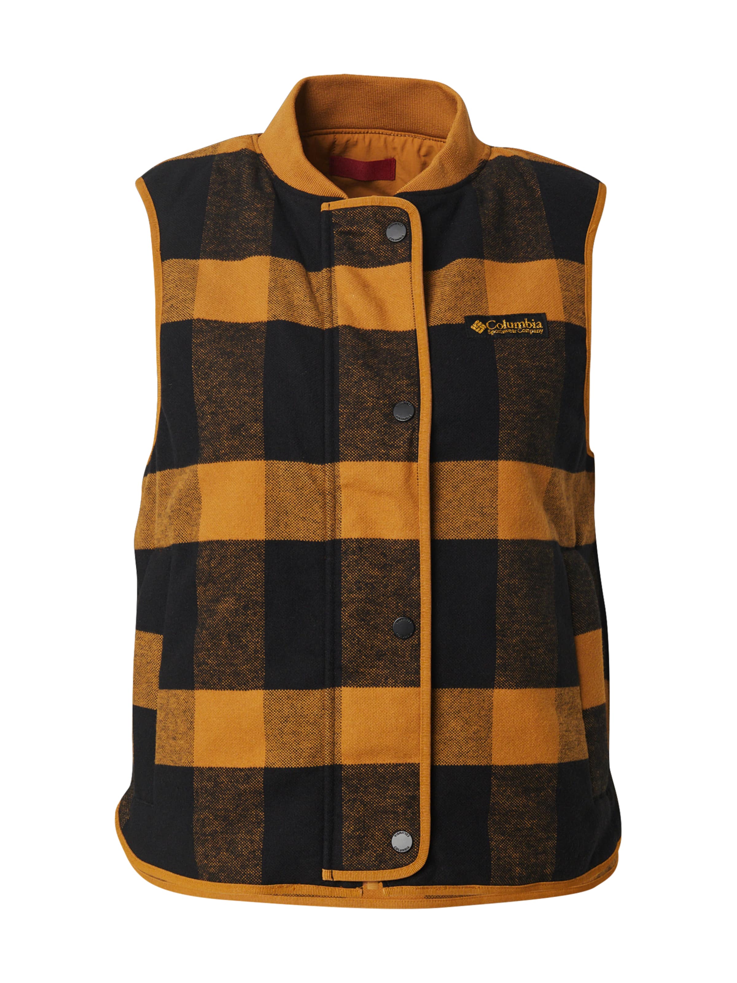 Vestă sport 'High Cascades' de la COLUMBIA pe galben: față