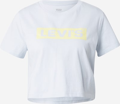 LEVI'S ® Shirts 'GR Cropped Jordie Tee' i pastelblå / pastelgul, Produktvisning