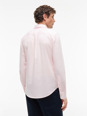 TOMMY HILFIGER Slim fit Zakelijk overhemd 'Flex' in Roze