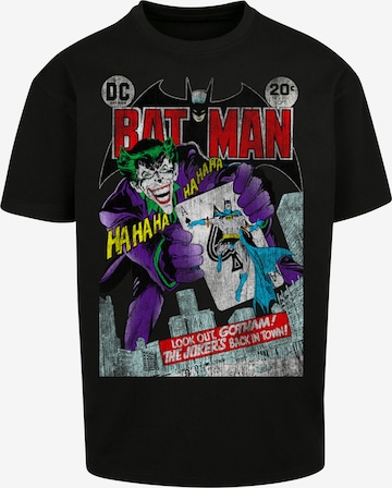 T-Shirt 'Batman Joker Playing Card Cover' F4NT4STIC en noir : devant