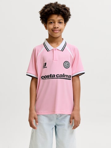 Jack & Jones Junior Shirt 'JCOClub' in Roze: voorkant