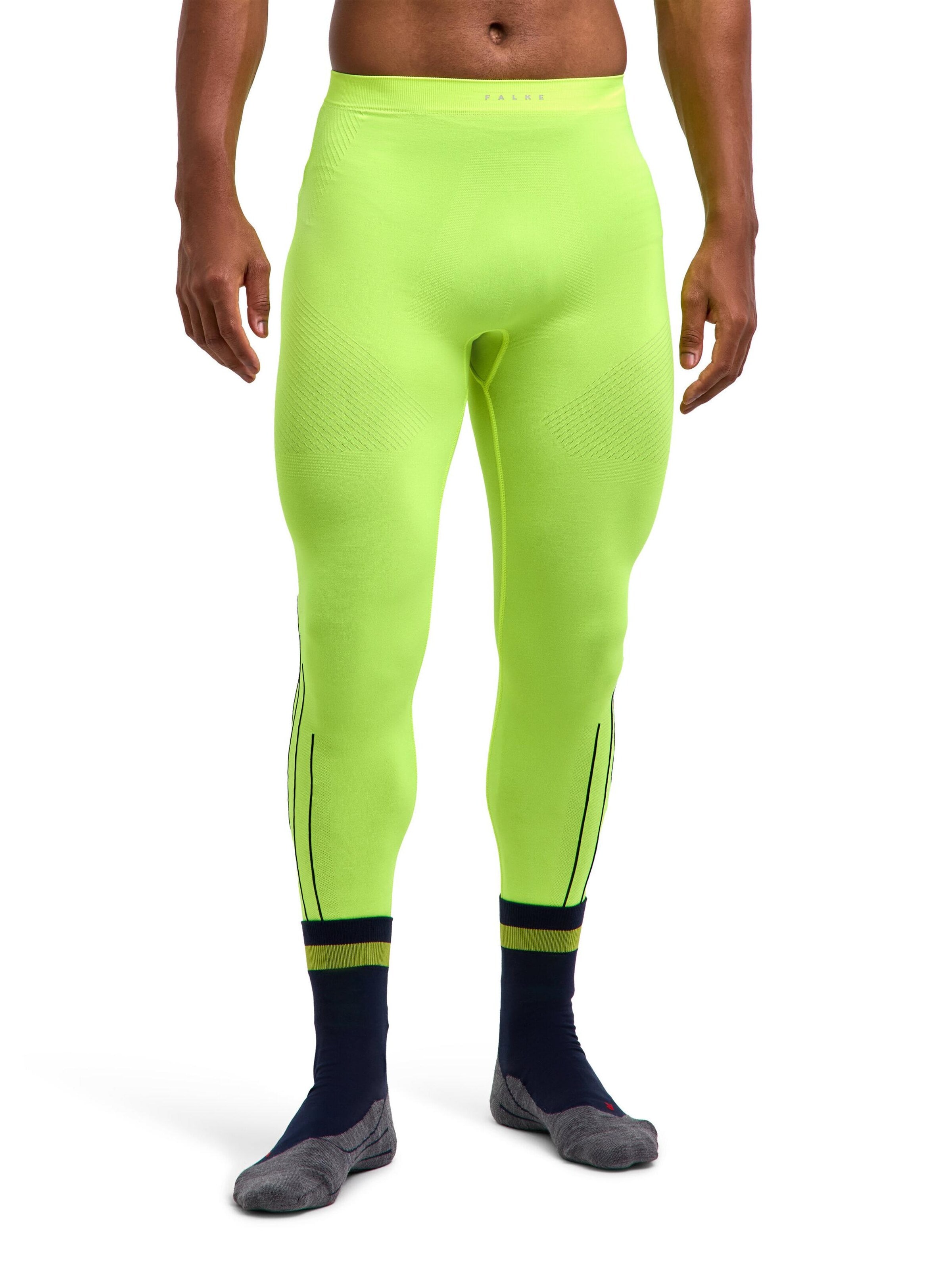 FALKE Skinny Sporthose‌‌ in Gelb: Vorderseite
