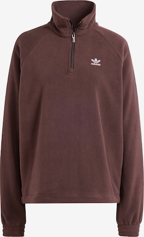 ADIDAS ORIGINALS Sweater in Brown: front