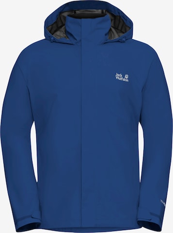 JACK WOLFSKIN Outdoor jacket in Blue: front