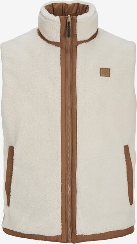 JACK & JONES Vest in Brown