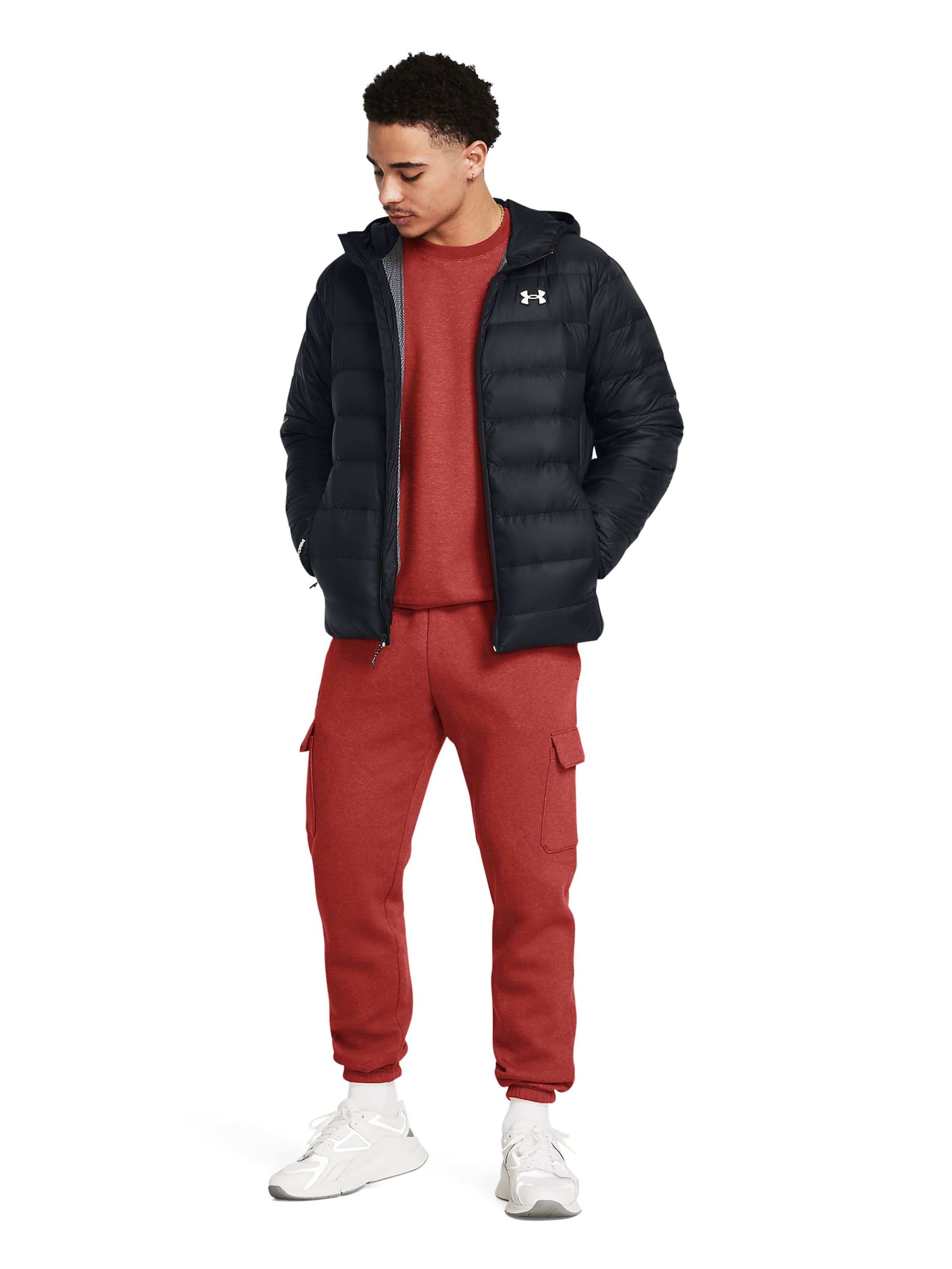 UNDER ARMOUR Outdoorjas 'Legend' in Zwart: voorkant