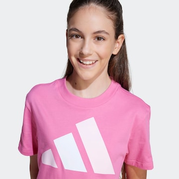 ADIDAS SPORTSWEAR Функциональная футболка 'Essentials' в Ярко-розовый