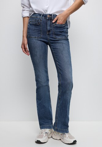 STREET ONE Slim fit Jeans in Blue: front