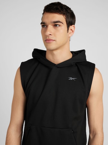 Reebok Sportsweatshirt in Schwarz