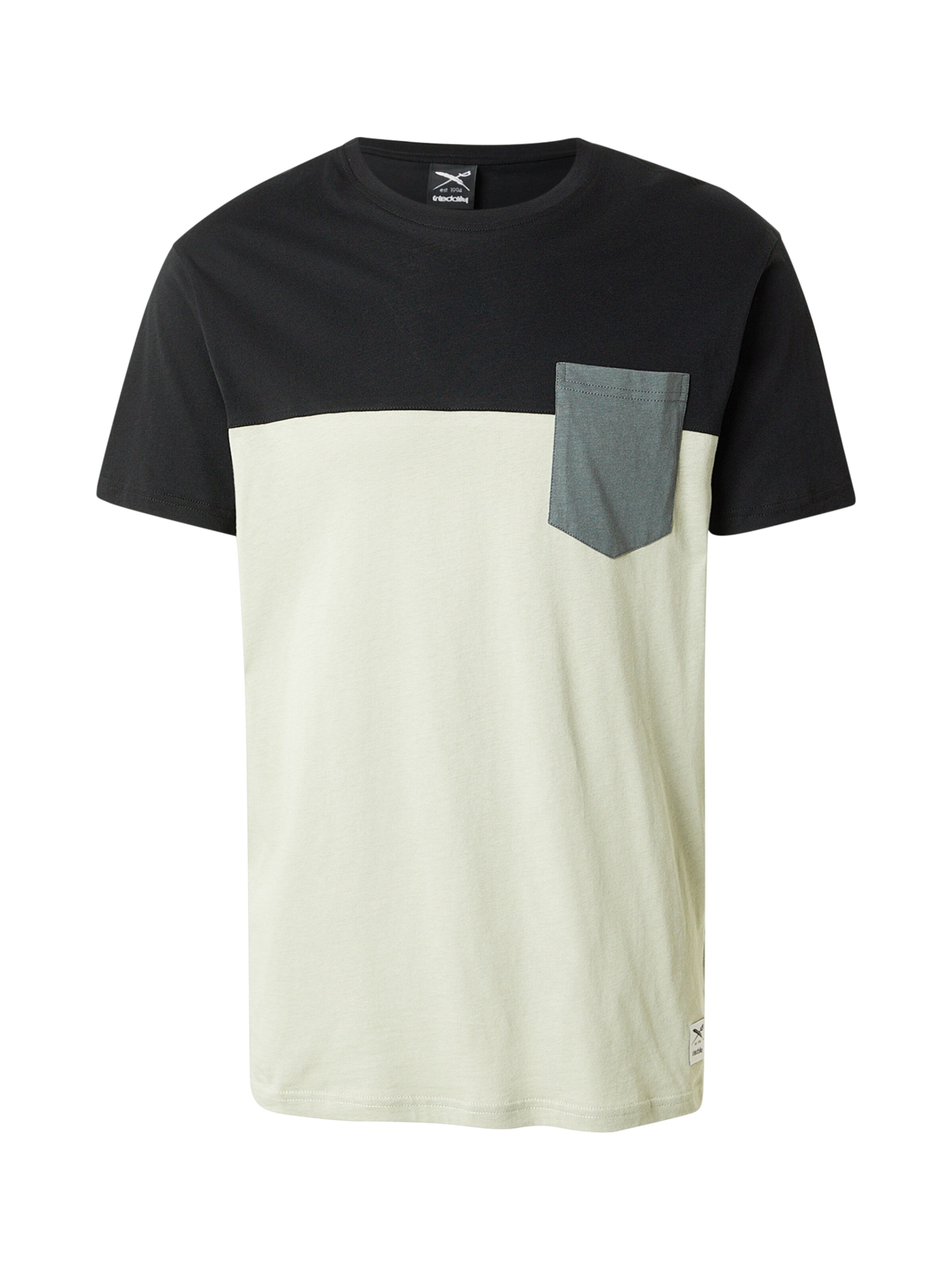 zaļš Iriedaily T-Krekls: no priekšpuses