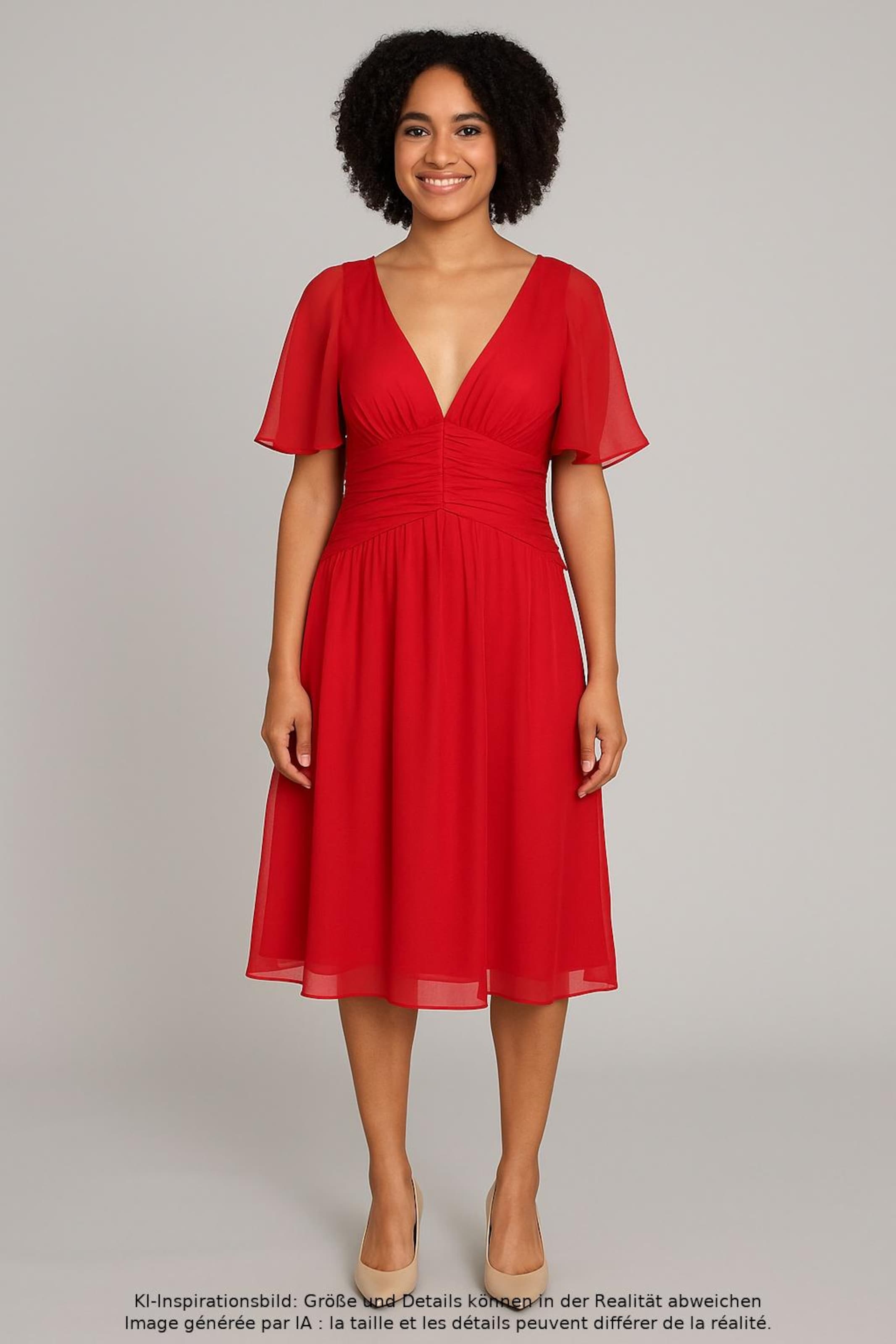 APART Dress in S in Red: front