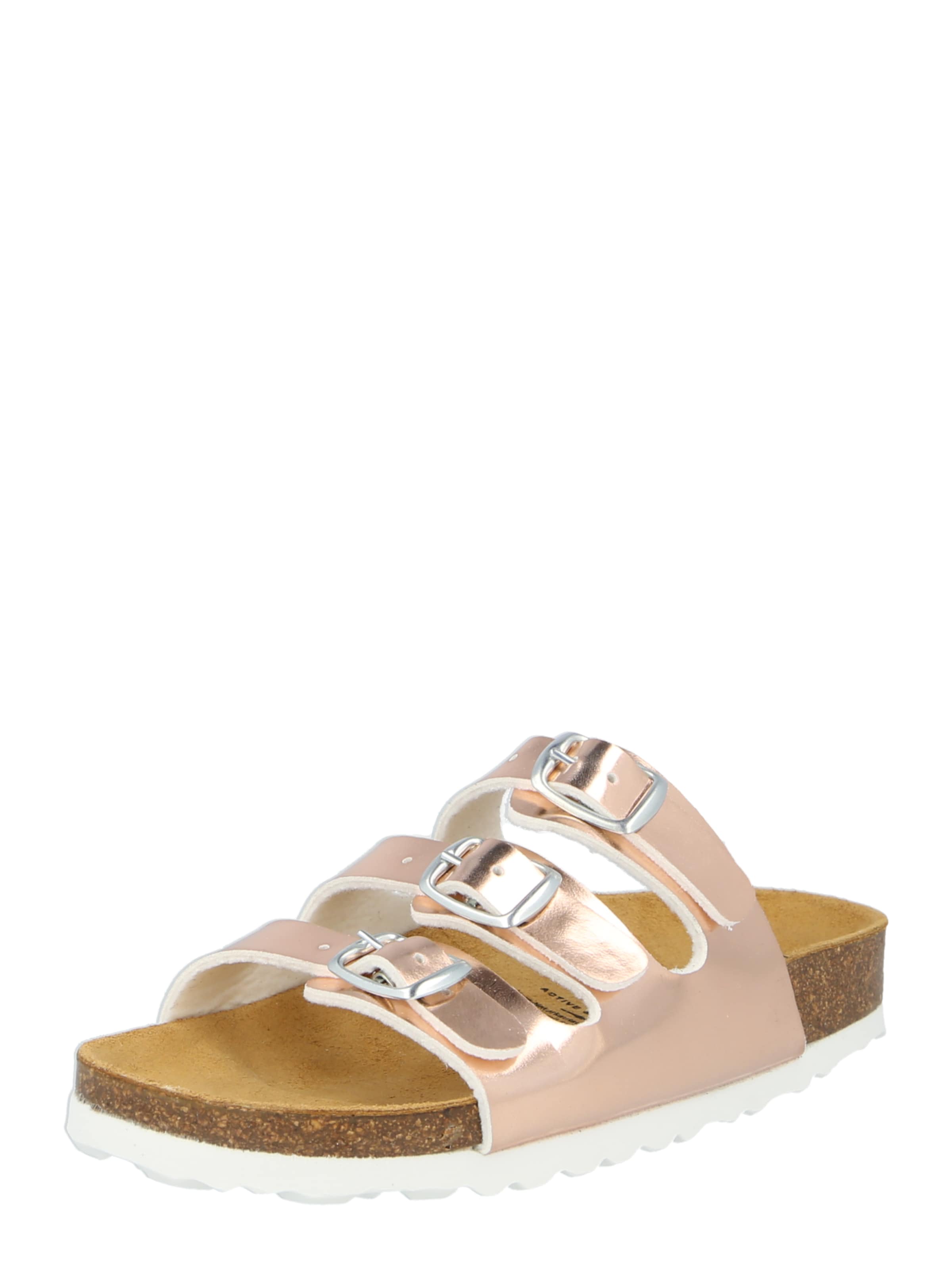 LICO Pantolette 'Bioline' in Pink: Vorderseite