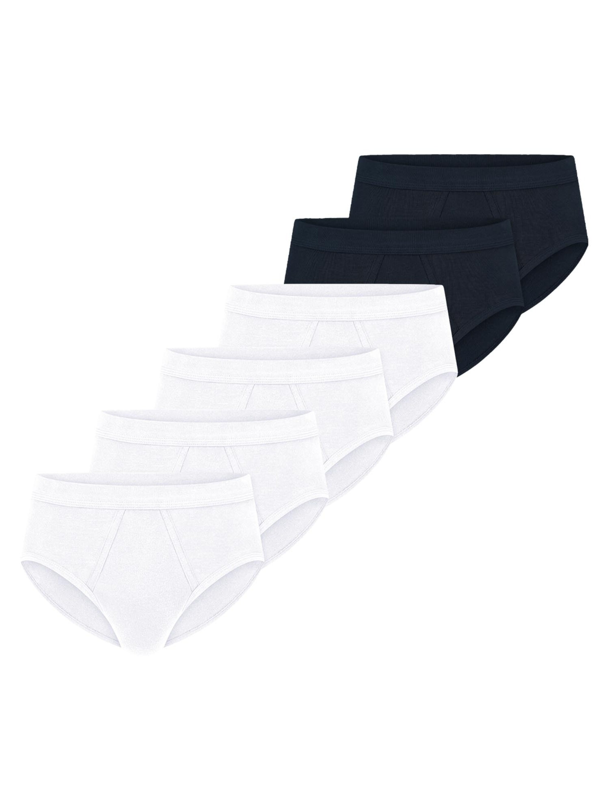 SCHIESSER Slip 'Cotton Essentials Feinripp' in Gemengde kleuren: voorkant