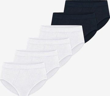 SCHIESSER Slip 'Cotton Essentials Feinripp' in Gemengde kleuren: voorkant