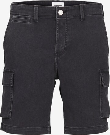 JACK & JONES Regular Cargo jeans in Black: front