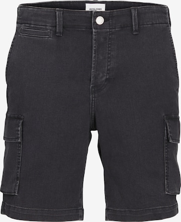 Regular Jeans cargo JACK & JONES en noir : devant