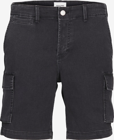 Pantaloni eleganți JACK & JONES pe negru denim, Vizualizare produs