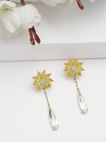 Orecchini 'Tatiana' di AVANT-GARDE PARIS in giallo