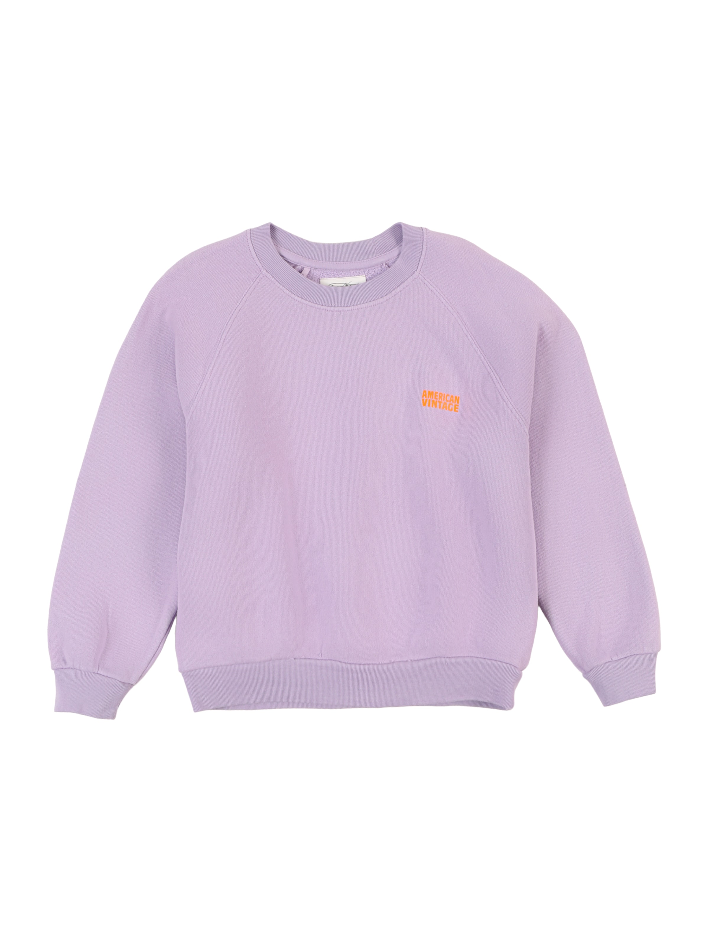 AMERICAN VINTAGE Свитшот 'IZUBIRD' в Лиловый: спереди