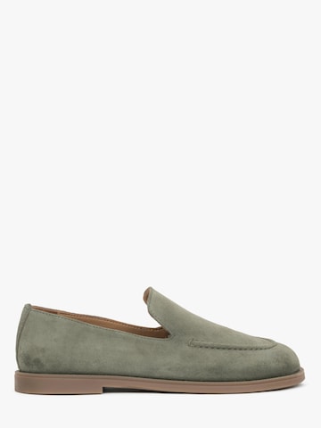 Estro Mocassins '09-3830' in Groen: voorkant