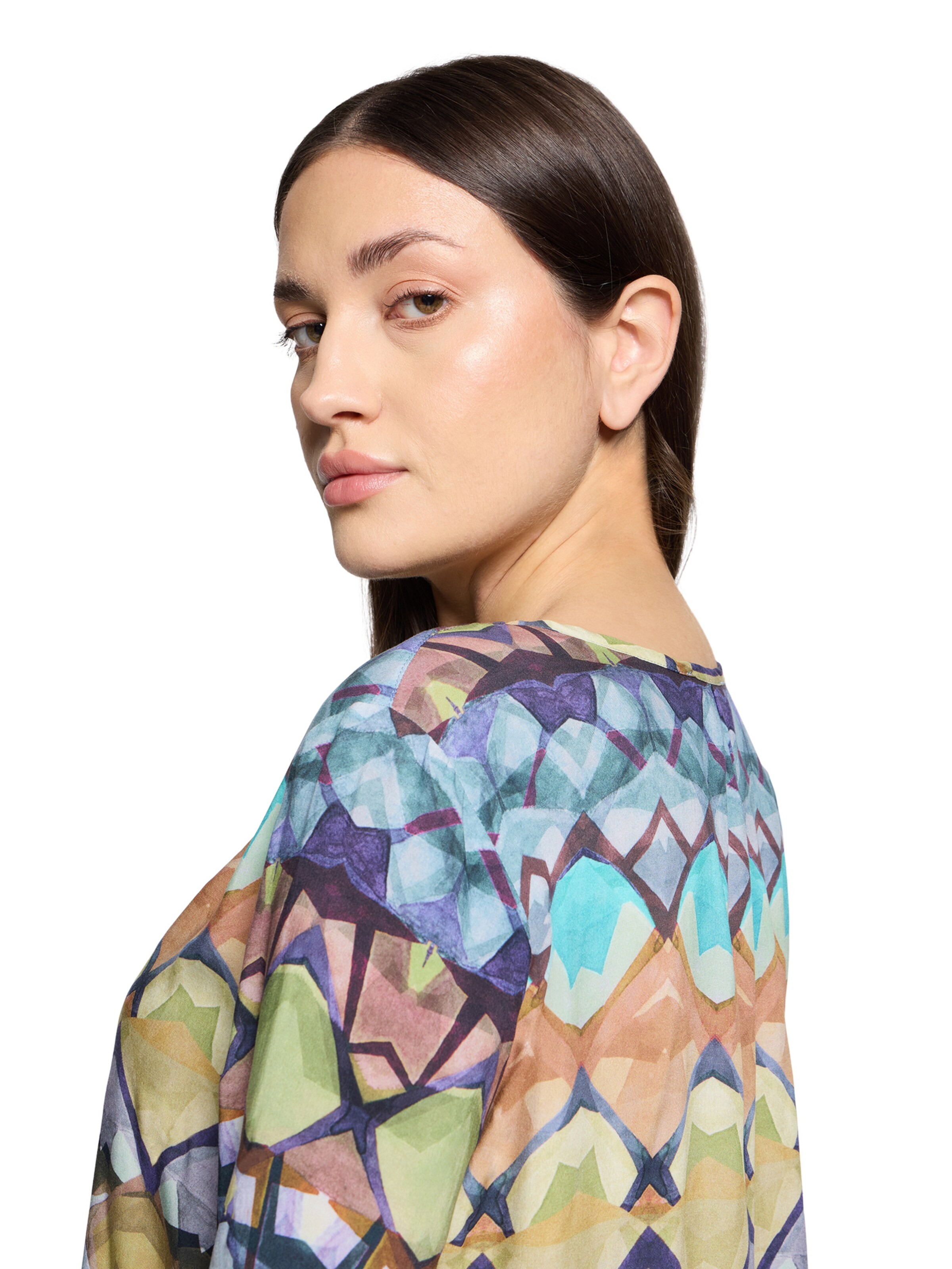 Camicia da donna di Cartoon in verde