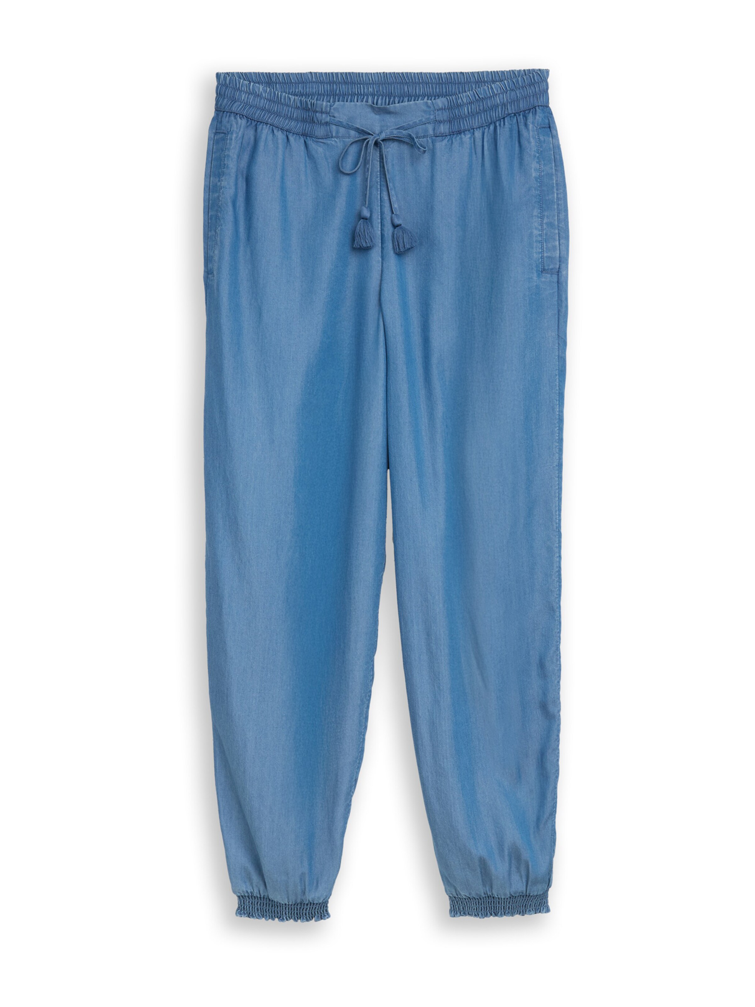 TOM TAILOR Tapered Jeans i blå: framsida