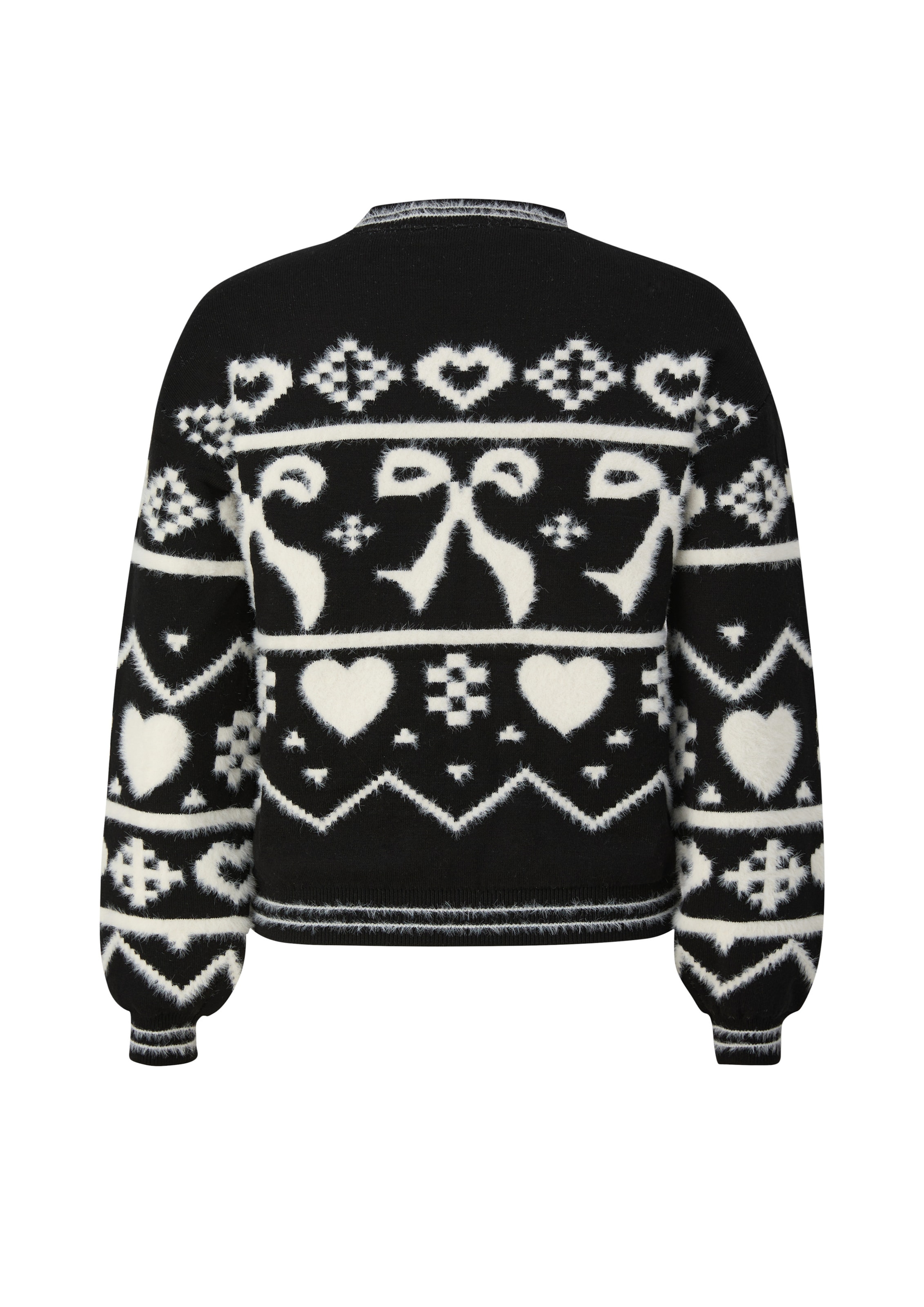 s.Oliver Sweater in Black: back