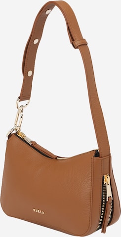 FURLA Shoulder Bag 'SKYE' in Brown: front