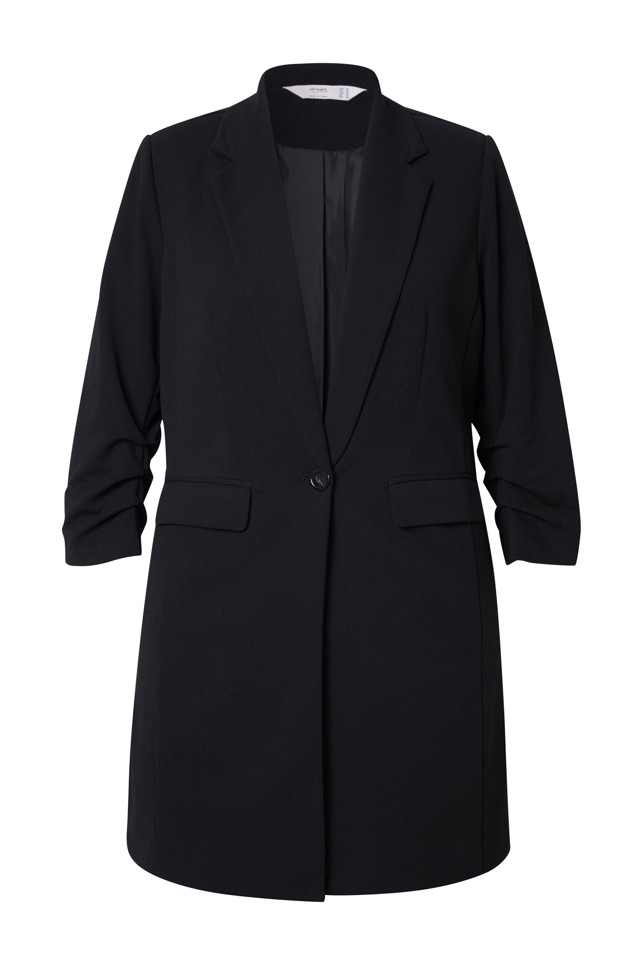 Angel of Style Blazer in Black: front