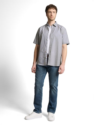 Regular fit Cămașă de la TOM TAILOR pe gri