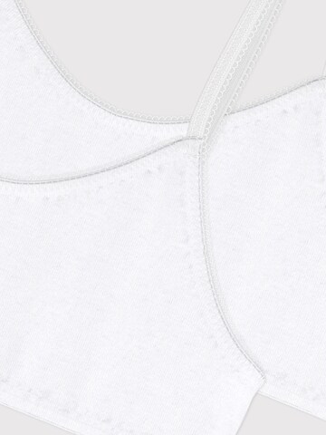 Bustier Soutiens-gorge PETIT BATEAU en blanc