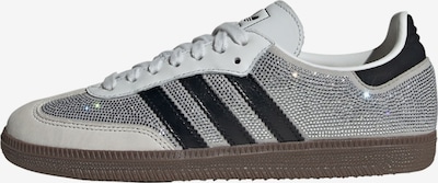 ADIDAS ORIGINALS Matalavartiset tennarit 'Samba' värissä musta / hopea / valkoinen / offwhite, Tuotenäkymä
