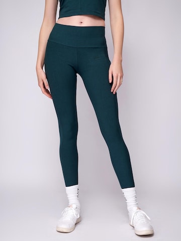 Fortex Fitness - Skinny Leggings 'Essential Leggings' en verde: frente