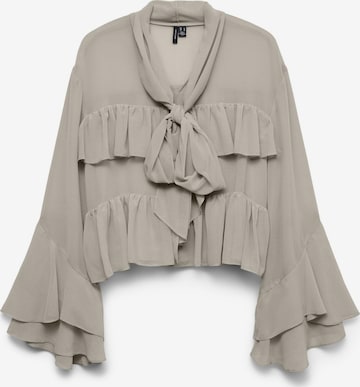 Camicia da donna di VERO MODA in grigio: frontale