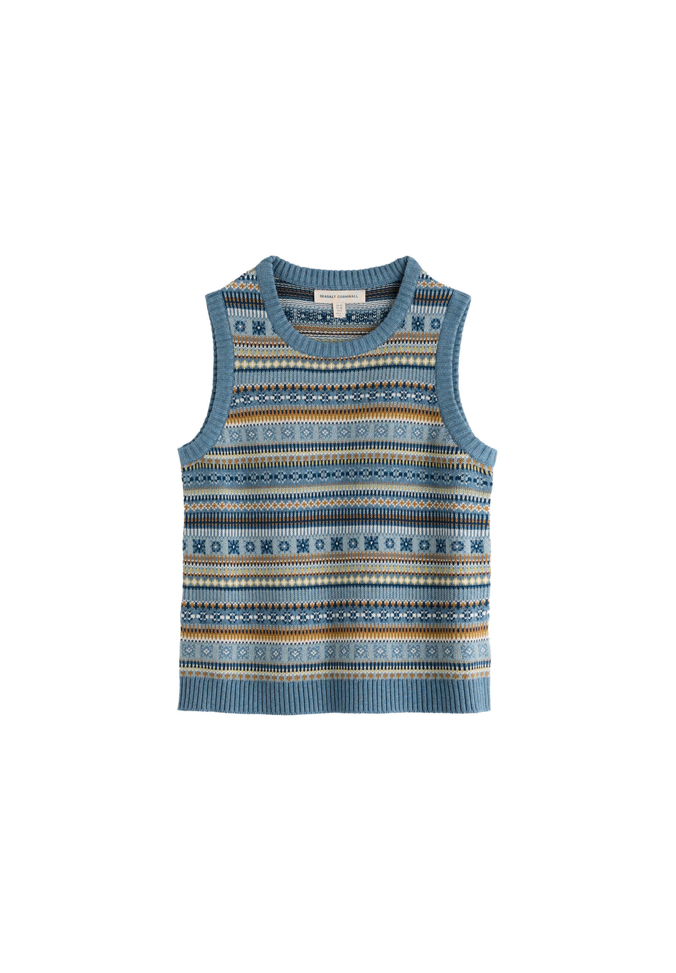 Gilet Seasalt Cornwall en mélange de couleurs : devant