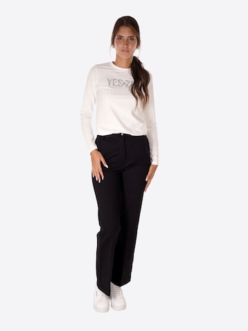 Regular Pantalon à pince 'Donna' Yes Zee en noir