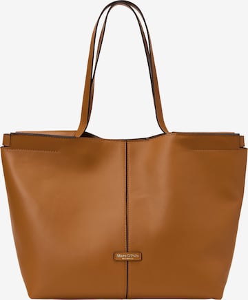 Marc O'Polo Shopper in Bruin: voorkant