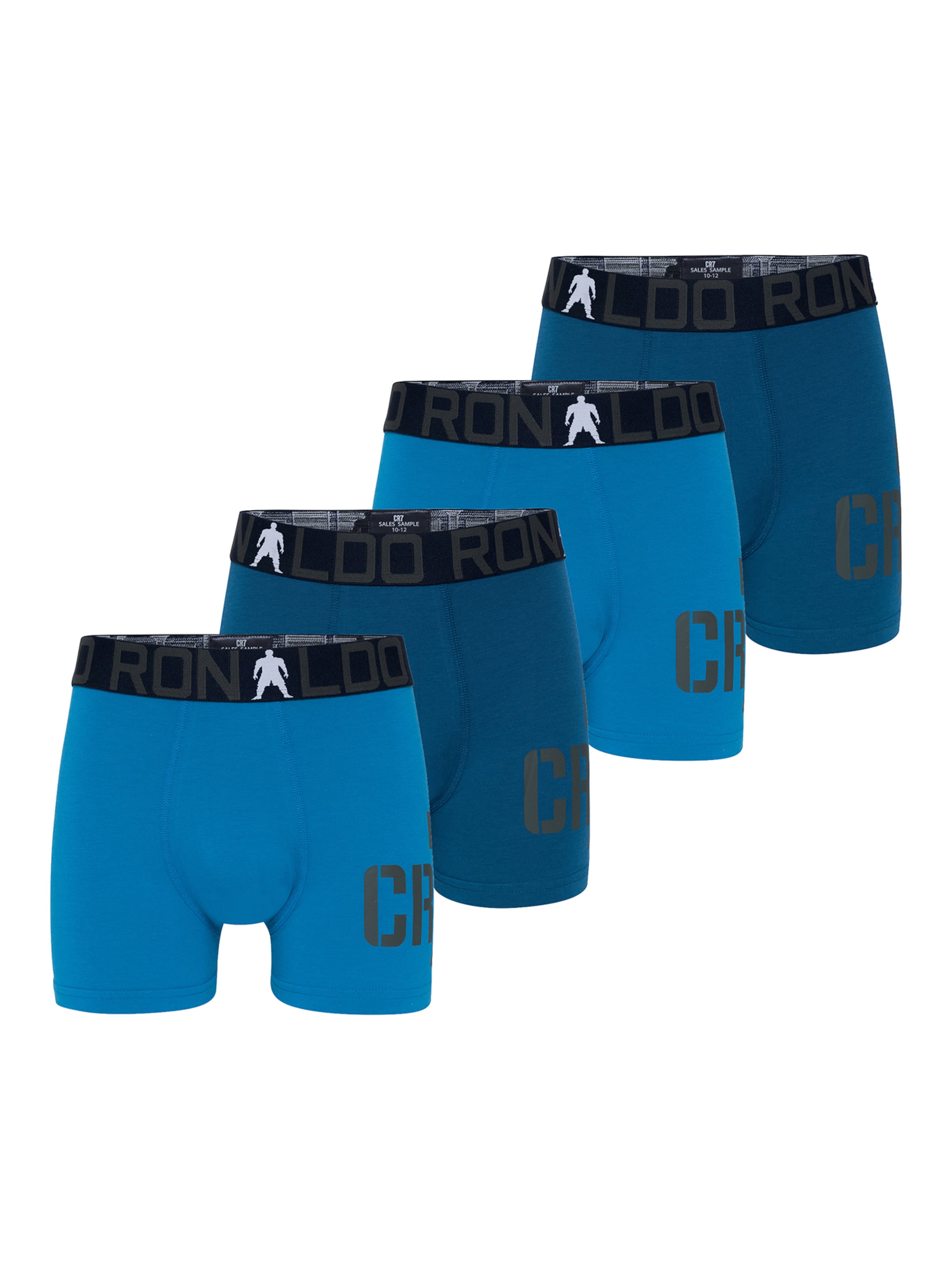 CR7 - Cristiano Ronaldo Underpants ' World Cup ' in Blue: front