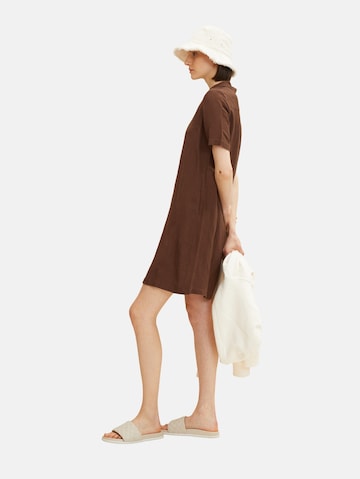 TOM TAILOR Dress in Brown