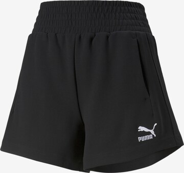 regular Pantaloni sportivi 'T7' di PUMA in nero: frontale